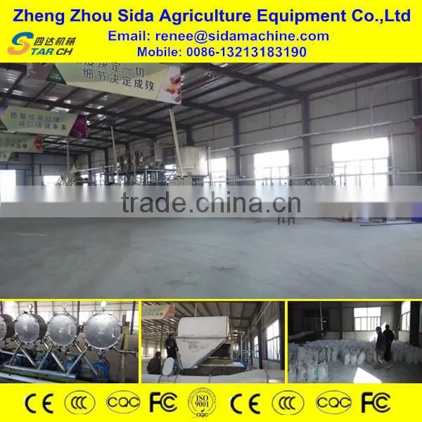 2015 Hotsale 40t/day Yam Flour Making Machine