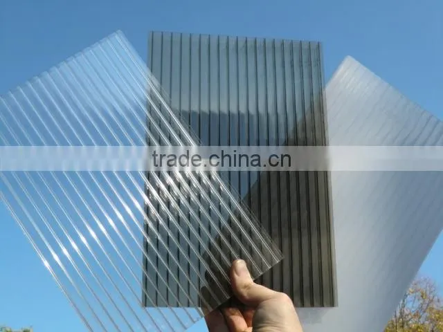 China Venlo polycarbonate sheet greenhouse with vegetable seeds