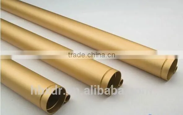 low price ! China manufacturer high quality anodized colorful aluminium tube