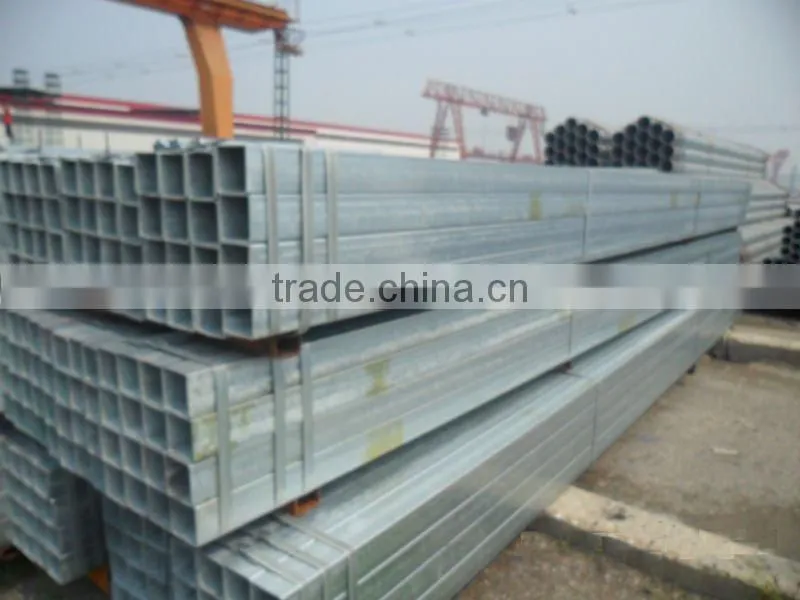 China pipe porn tube/ steel tube 8 manufacturer Pre-galvanized Square Steel Pipe