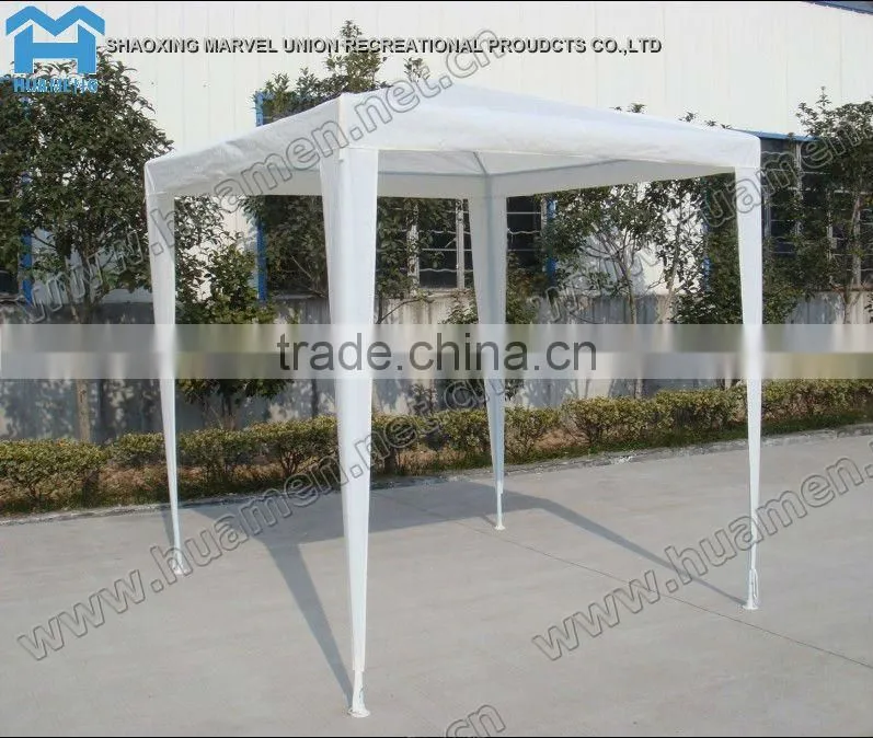 Portable white PE gazebo tent