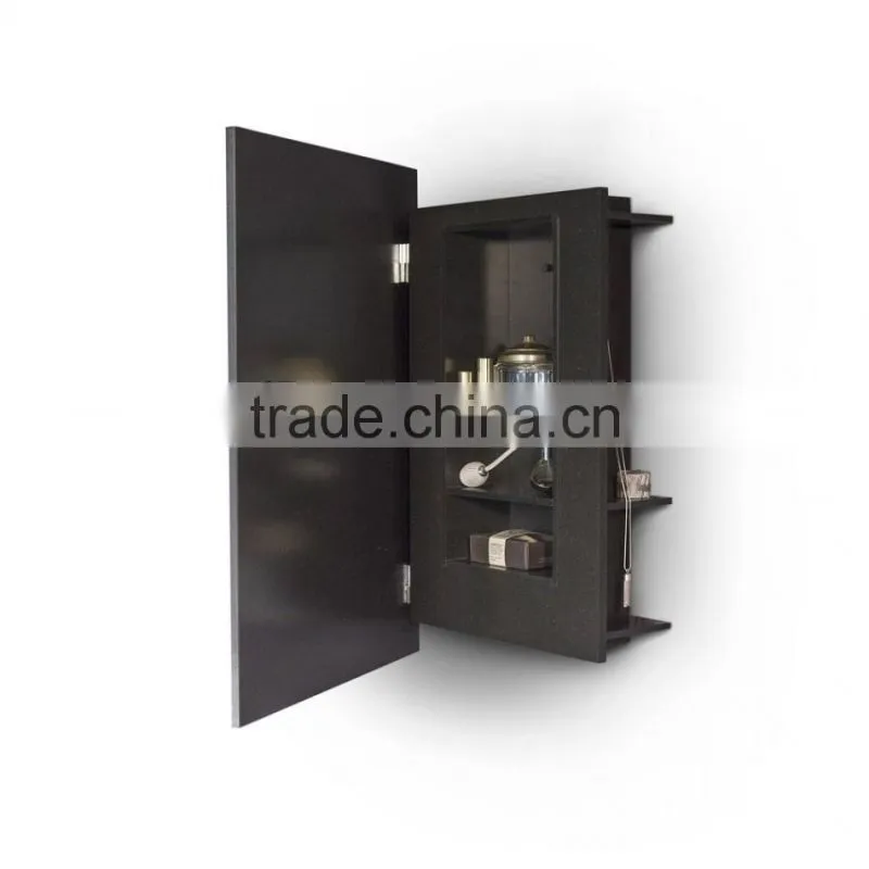 Vintage Looked Solid Wooden Furniture Digital Printing Customization Pattern Wall Cabinet