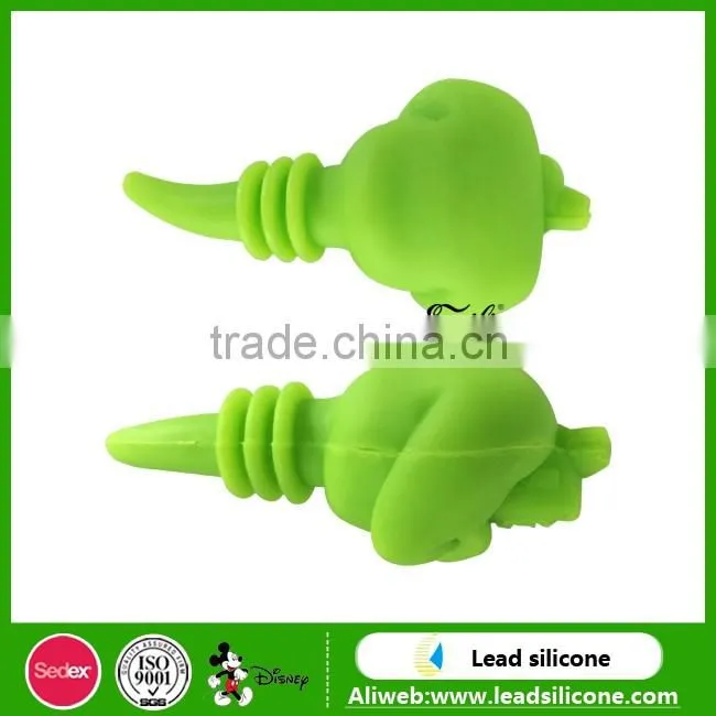 2017 Hot Selling Factory Wholesale Silicone Wine Bottle Stopper