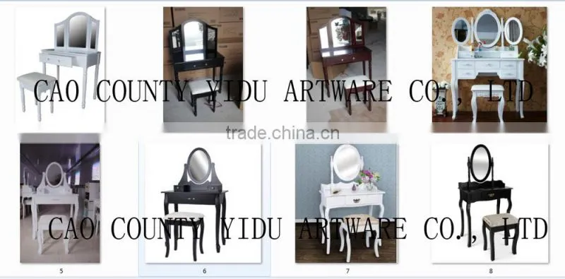 french style dressing table /NEW WHITE DRESSING ROOM TABLE WITH MIRROR AND STOOL BEDROOM DESK HAIR MAKE UP