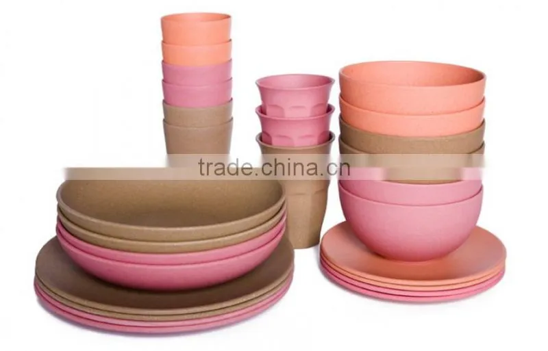 Eco Bamboo Fiber Flatware Hostess Set