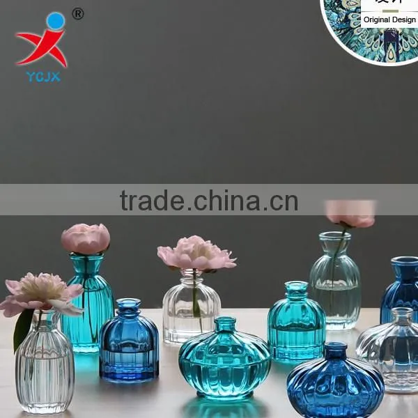 cleartransparent large glass vase/cut flower in different container/Contracted home decorations/The sitting room handicraft furn