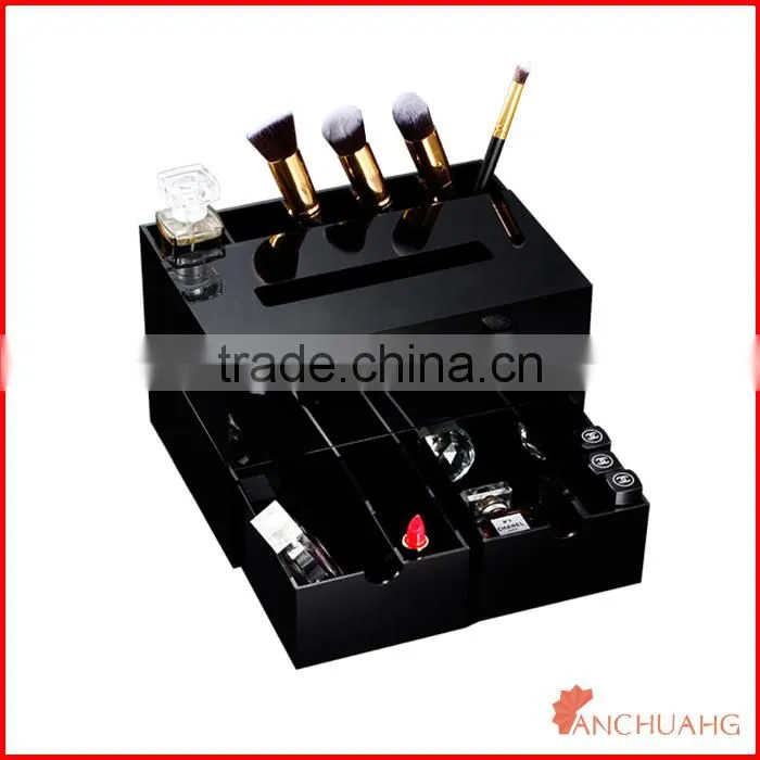 acrylic makeup organizer box