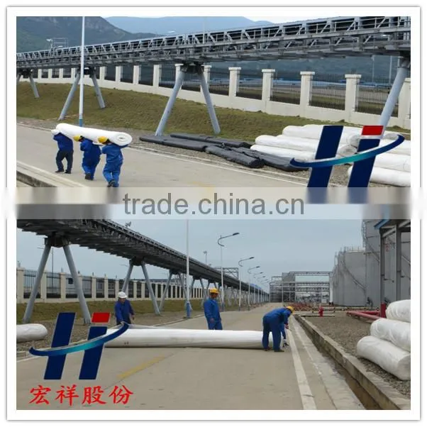 polyester /polypropylene fiber needle punched geotextile for construction Project