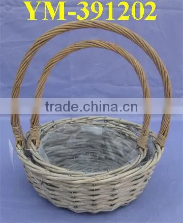 grey willow gift basket set