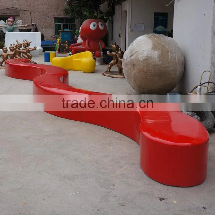 Long 12m fiberglass leisure chair