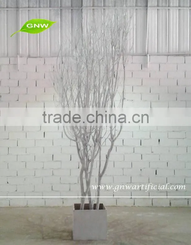 GNW WTR1506 Decorative Table Top Tree Home Furnishing White Artificial Dried Trees Window Display