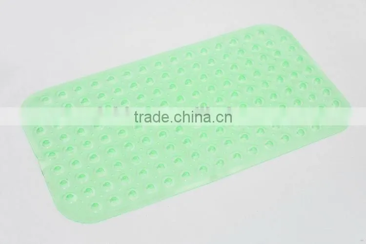 Excellent quality low smell pvc anti slip popular bath mat