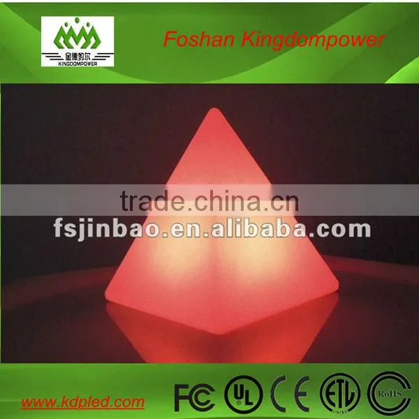 rechargeable illuminated flashing led cheap table lamp