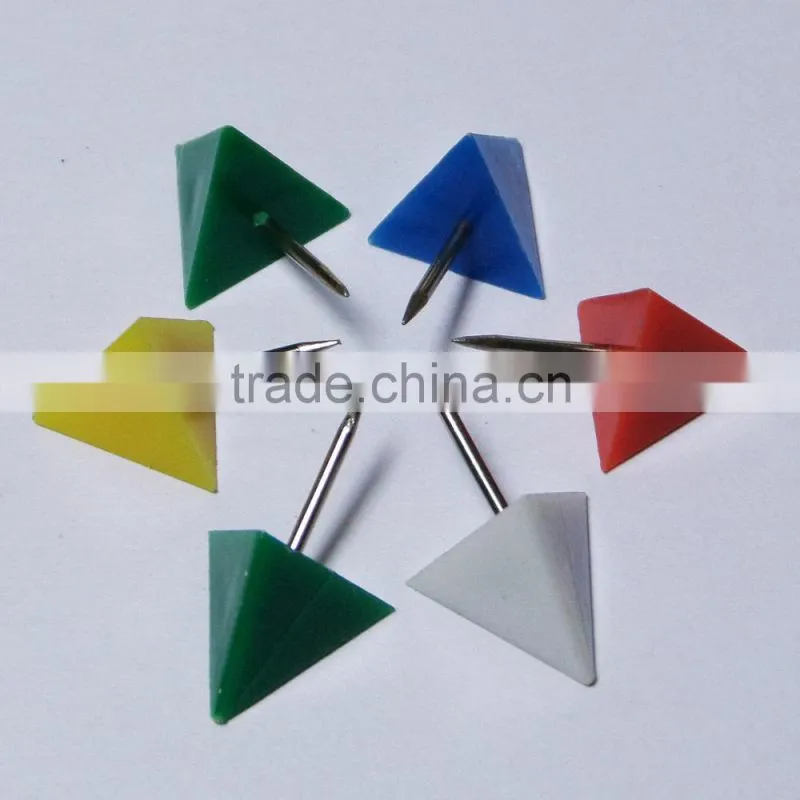 Quality different shapes decorative fancy colorful push pins