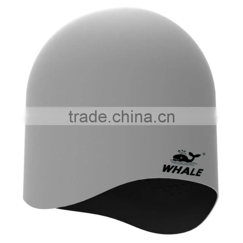 3D swim cap with 100%silicone, 3D reversible ball swim cap