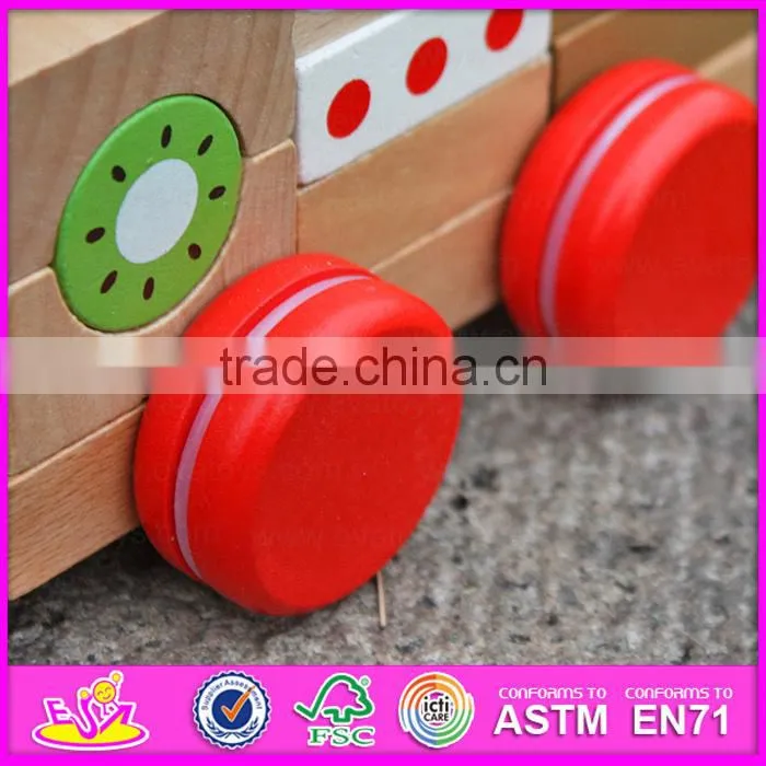 2015 Kids indoor games wooden train platform set,Cartoon wooden train station toy,Role play wooden train station toy W04B020