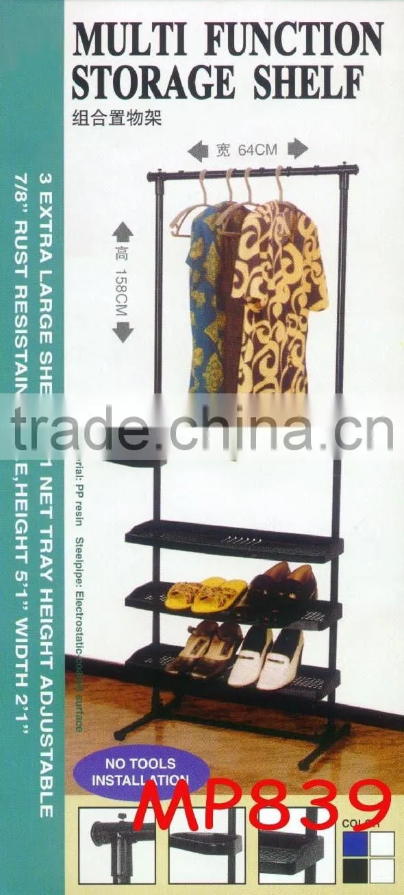 Multi function pole hanger