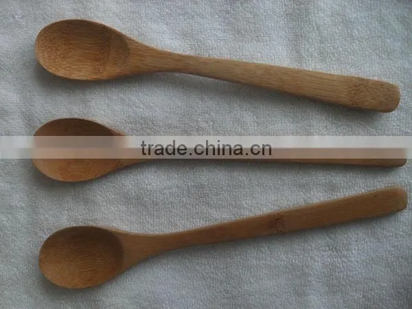Eco-friendly Bamboo Logo Engraved Spoon