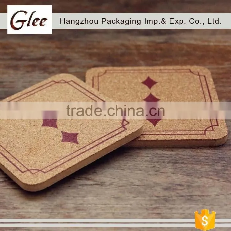 Ec-frienly ,hot-sale cute ,cork mat