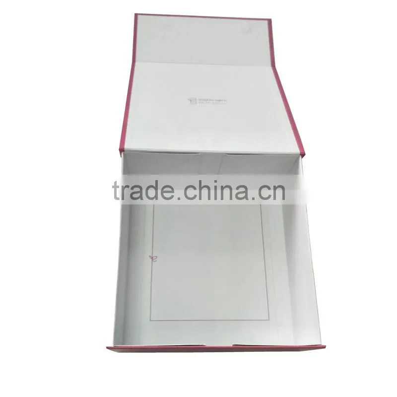 Zeal-X cardboard magnet closure gift folding box with customized printing logo