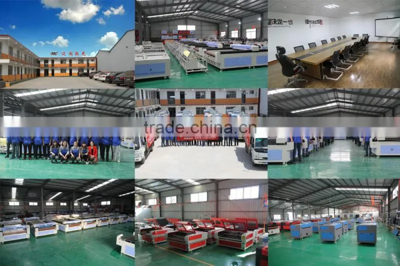 Co2 reci laser iron sheet cutting machine cut out metal letters hot sale MC1390