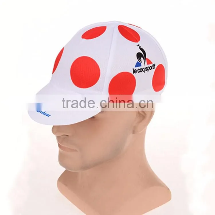 Professional produce breathable custom bike cap cycling hat as promotional items for major event