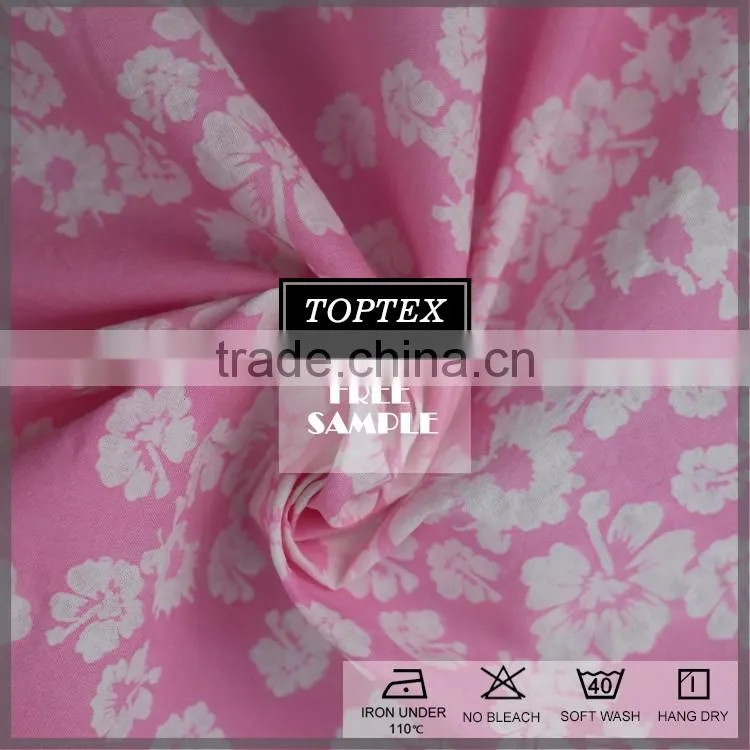 100% cotton bamboo print fabric