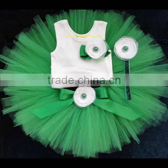 Baby Girls Pettiskirt Set Dress With Top Girls Fluffy Tulle Chiffon Fairy Pettiskirt Sets
