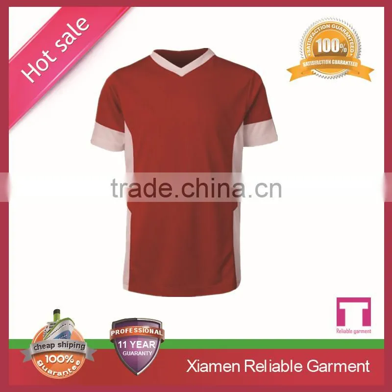 Hot 2016 new design football shirt maker no logo OEM China factory