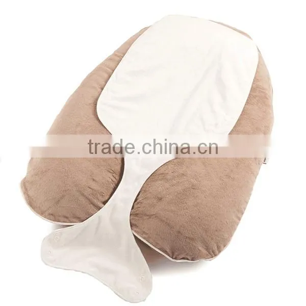 hot sale 100% cotton baby nursing pillow pregnancy pillow
