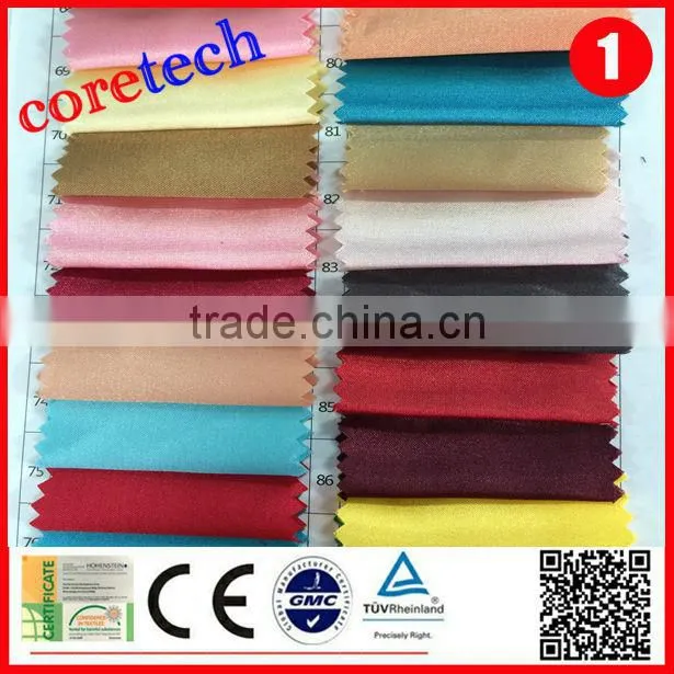 Promotion breathable satin fabric roll factory