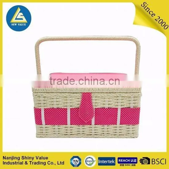 knitted storage basket with long-lasting life