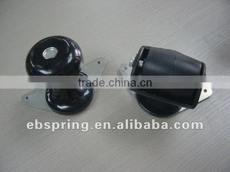 New pp material black color plastic bed feet cheap plastic bed feet