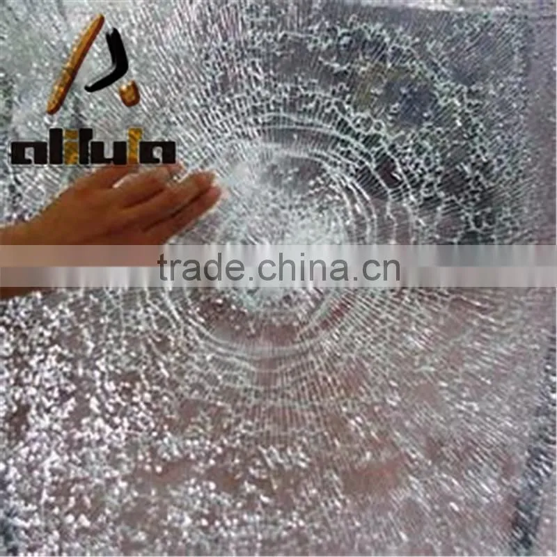 Sun protection window decal film clear