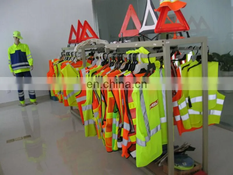 Large Hi vis Warning Triangle Sign with Warning vest for car