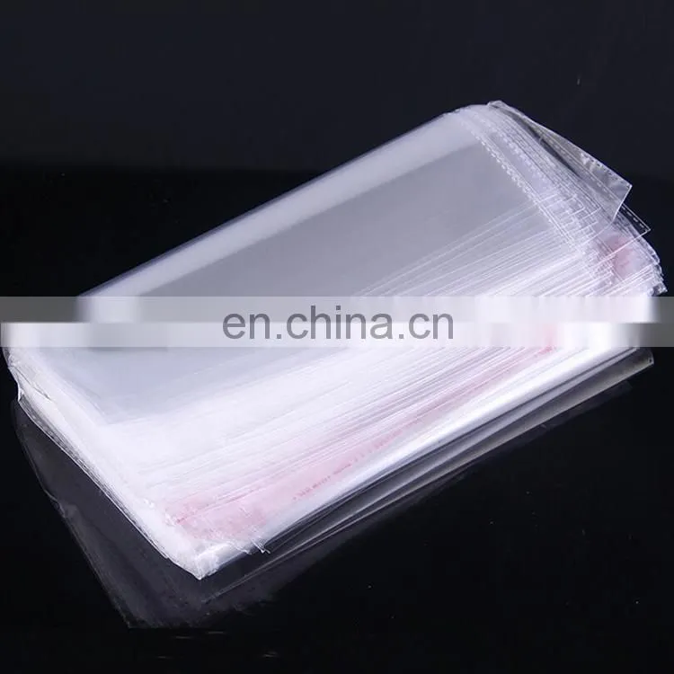 Factory Price Stock Transparent Reusable BOPP/CPP/OPP Plastic bag opp packaging bag In High Quality With Zipper