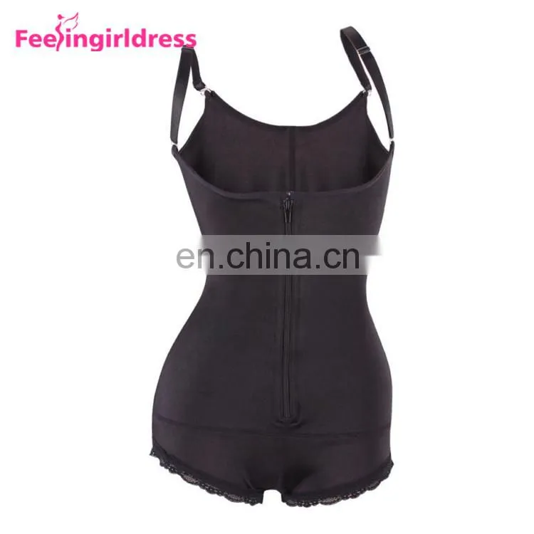 Wholesale Slimming Women Shapewear Black Transparent Body Shaper