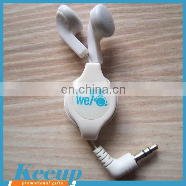 High Quality Customized Retractable In-ear Eaphone