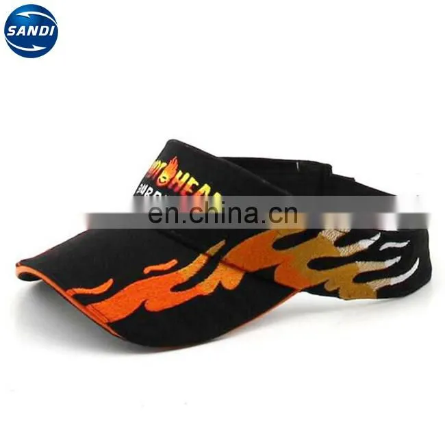 Promotional custom printed cotton truck sun visor