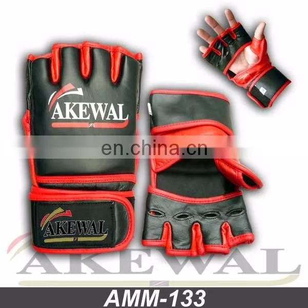 MMA Gloves Cowhide Leather