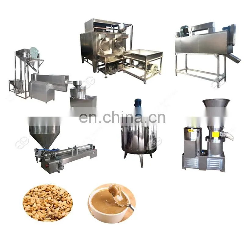 Professional Sesame Butter Grinding Making Plant Tahini Production Machine