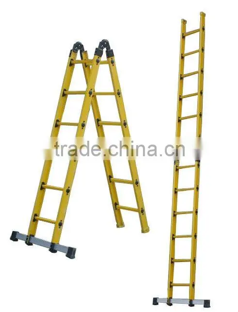 High strength FRP/GRP fiberglass section ladder