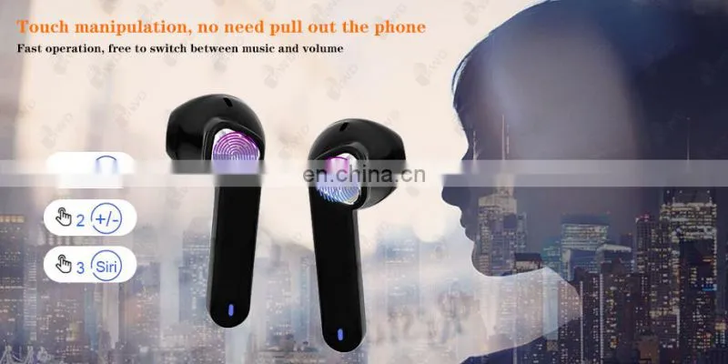Factory direct Elegant Wireless TWS Earbuds 5.0 B36 Blue tooth In-Ear Earphones