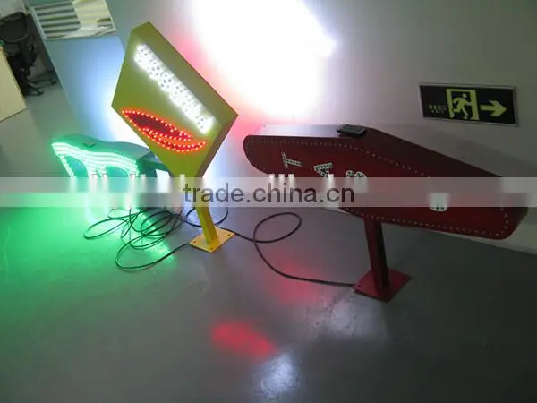 2016 new design led tabac sign outdoor IP65 tabacco sign with infrared remote control led tobacco advertising sign