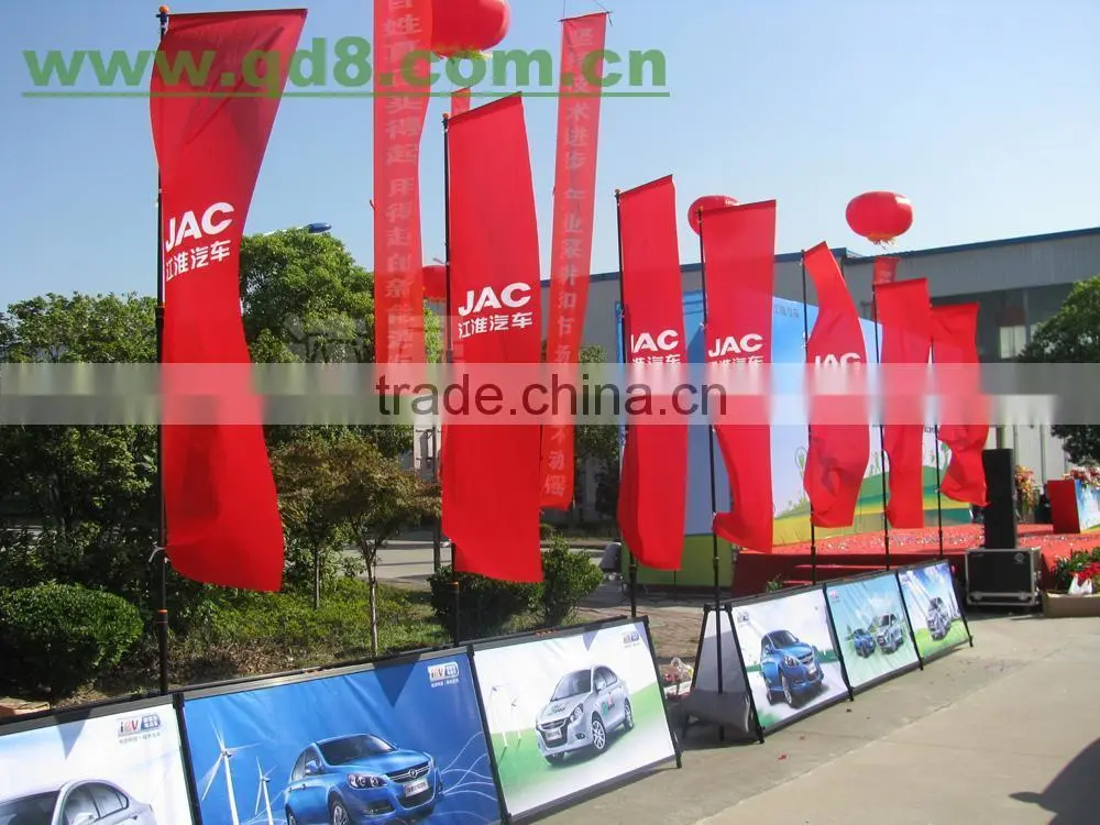 High quality polyester cool beach flags banner