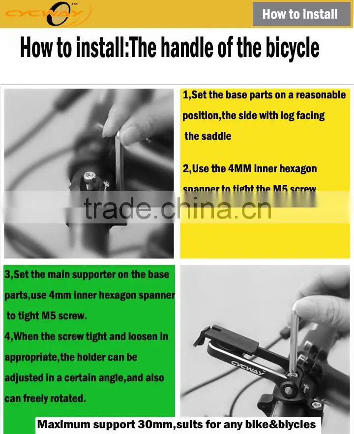 China Alibaba hot salling Combination and for iphone/samsung/mobile phone holder Cellphone holder for bike