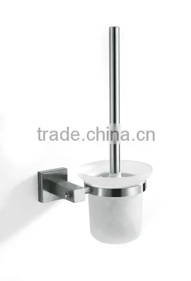 Wall Mounted Bathroom Accessories Stainless Steel Toilet Brush Holder