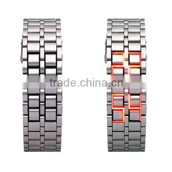 2013 faceless led watch led light up watches