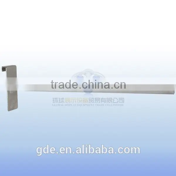 Metal chrome straight gridwall wire display