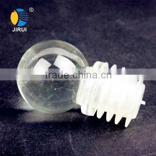 wholesale pumpkin shaped empty glass cork reed diffuser glass bottles